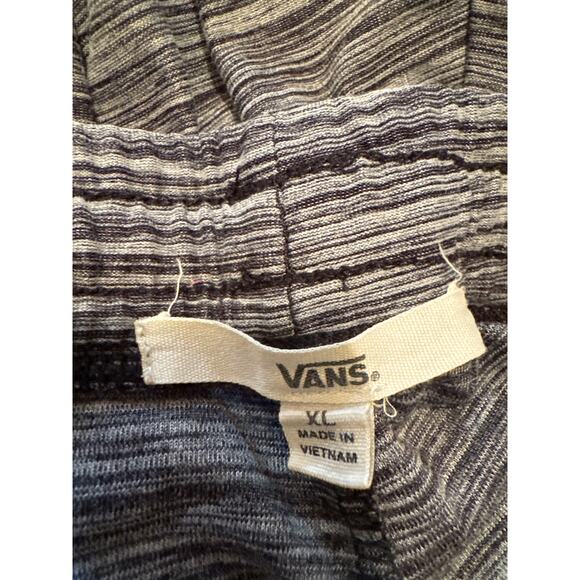 Vans Space Dyed Size XL Gray White Drawstring Waist Joggers Pants Pockets - Picture 7 of 8